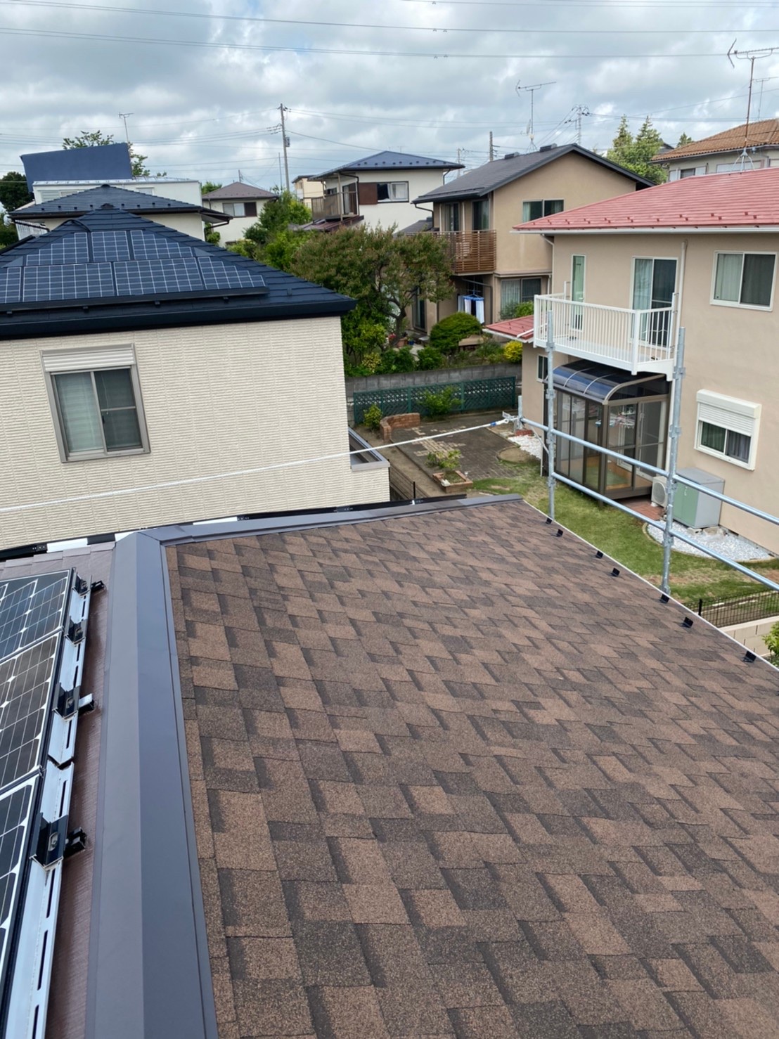 神奈川|横浜市港北区K様邸:屋根カバー（リッジウェイ）によるリフォーム！