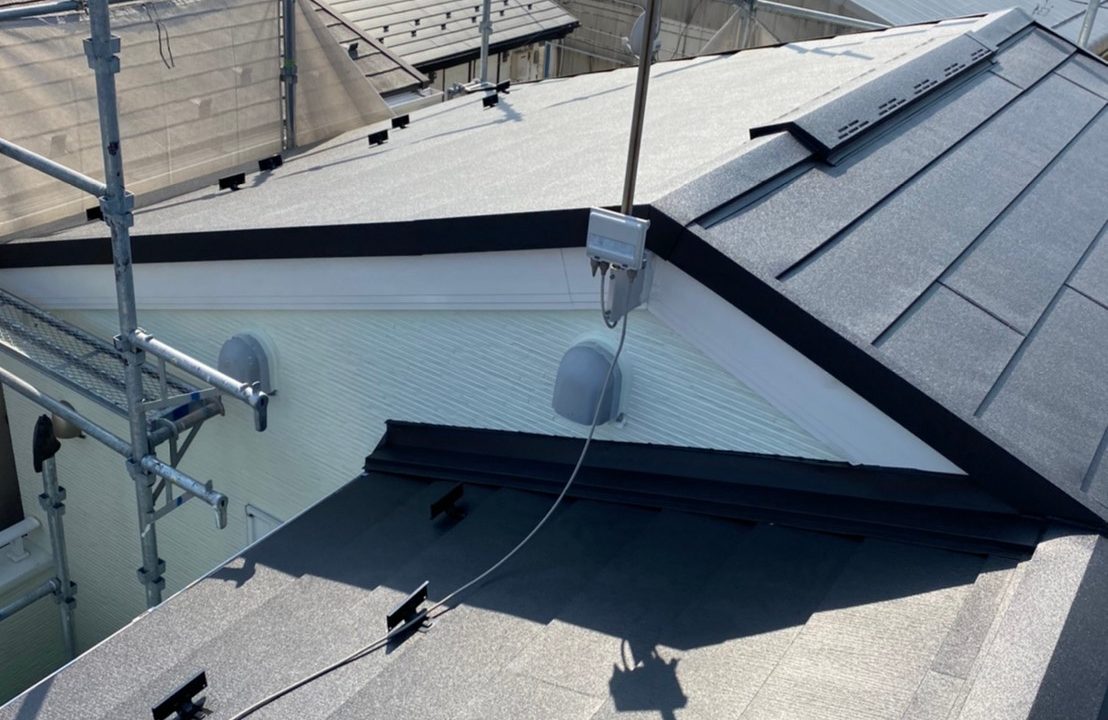 神奈川県|川崎市宮前区:屋根カバー工法のリフォームを行いました！