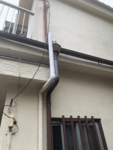 神奈川県|川崎市幸区:雨樋の修理・修繕を行いました！
