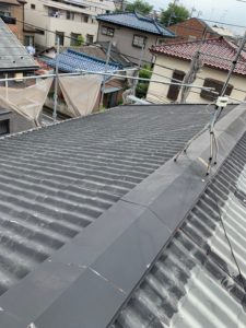 神奈川県|横浜市港北区:屋根葺き替えによるリフォームを行いました