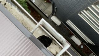 東京都|足立区Ｈ様邸:雨樋清掃を行いました！