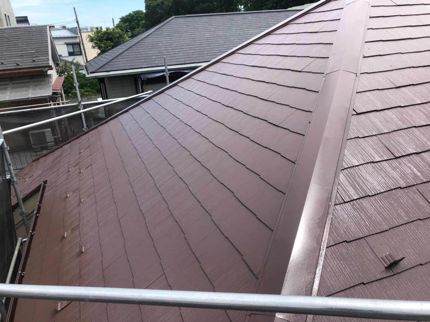 東京都|練馬区:屋根塗装のリフォームを行いました！