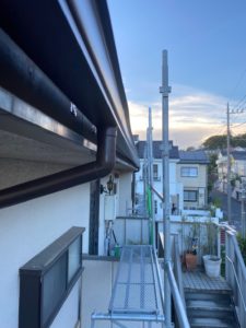 神奈川県|横浜市青葉区:雨樋の交換リフォームを行いました！