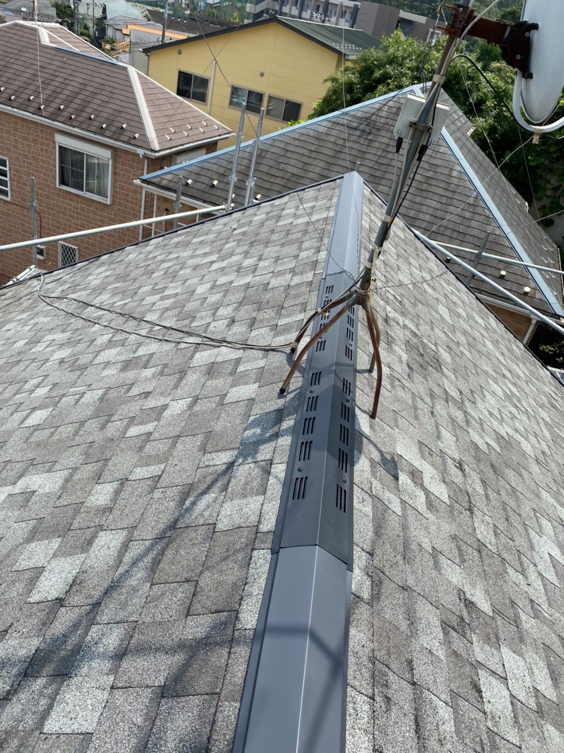 神奈川県|横浜市戸塚区:屋根カバーのリフォーム工事を行いました！