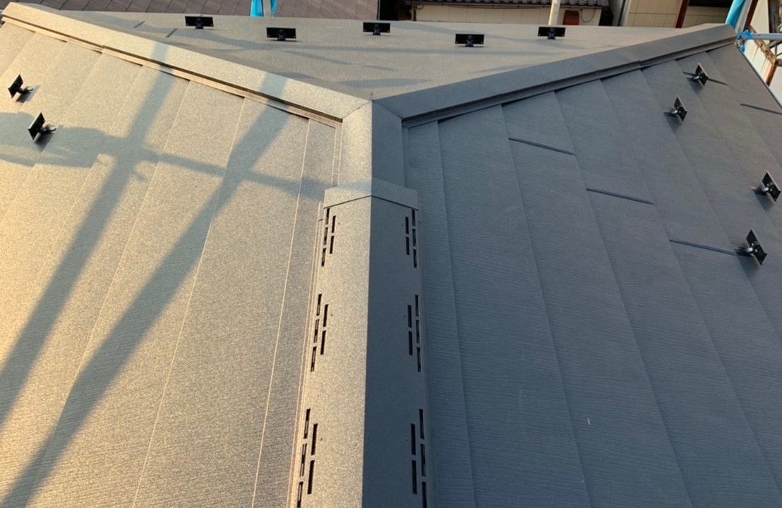 神奈川県|横浜市都筑区:屋根カバー工法のリフォームを行いました！