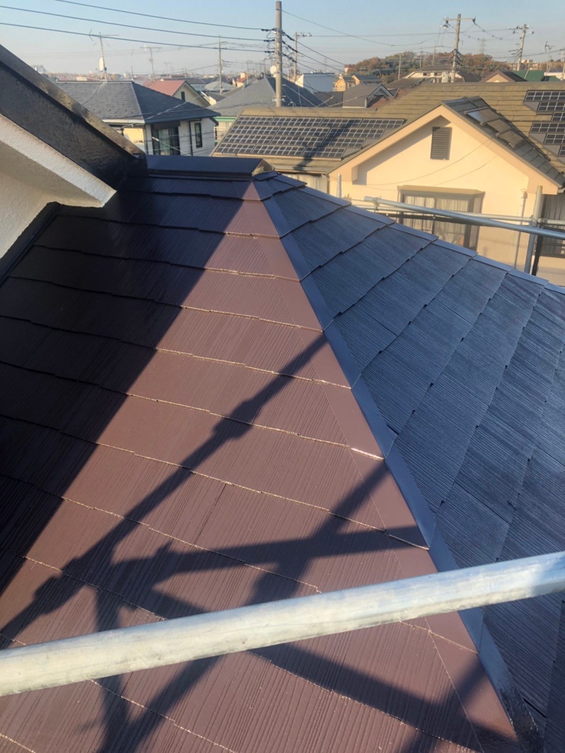 神奈川県|川崎市宮前区:K社様:屋根塗装のリフォームを行いました！