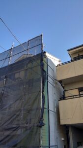 神奈川県|横浜市青葉区:仮設足場工事を設置しました！