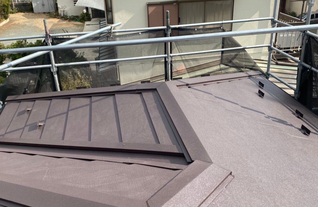 神奈川県|川崎市麻生区:屋根カバー工事のリフォームを行いました！