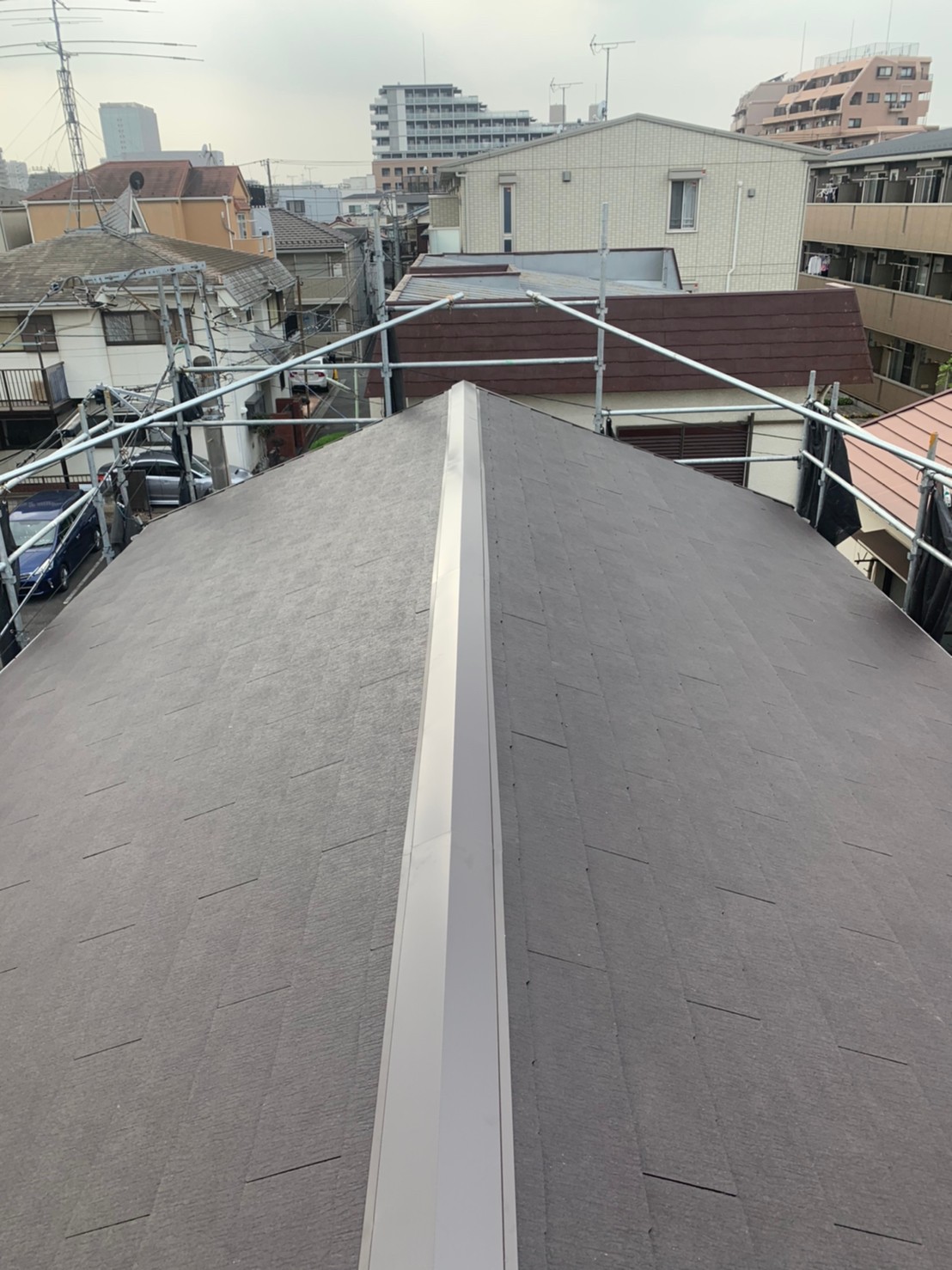 東京都|大田区：屋根リフォーム・雨漏り対策を行いました！