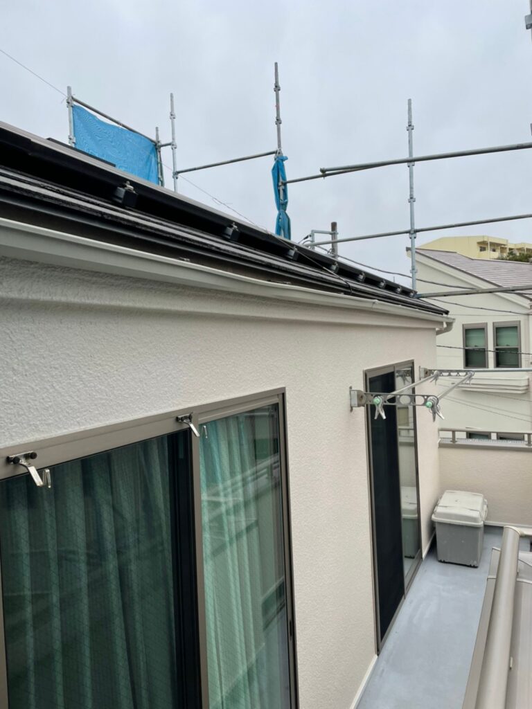 神奈川県|横浜市瀬谷区:屋根板金交換・雨樋交換の修繕・修理を行いました。