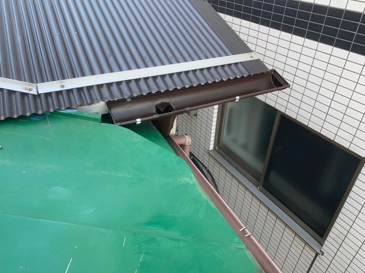神奈川県|横浜市鶴見区：軒樋交換・破風板金リフォームを行いました！