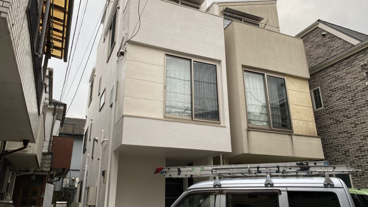 東京都|中野区|S様邸：外壁塗装・防水塗装・屋根リフォーム・雨漏り対策を行いました！