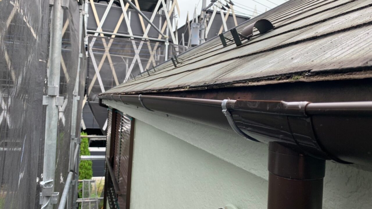 東京都|あきる野市|T社様：屋根修繕・雨樋交換によるリフォームを行いました！