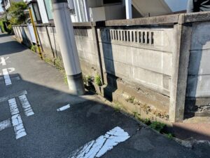 東京都|日野市|N社様：ブロックフェンスによるリフォームを行いました！