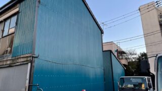 東京都墨田区K社様｜外壁張り替え工事（モルタル～トタン）