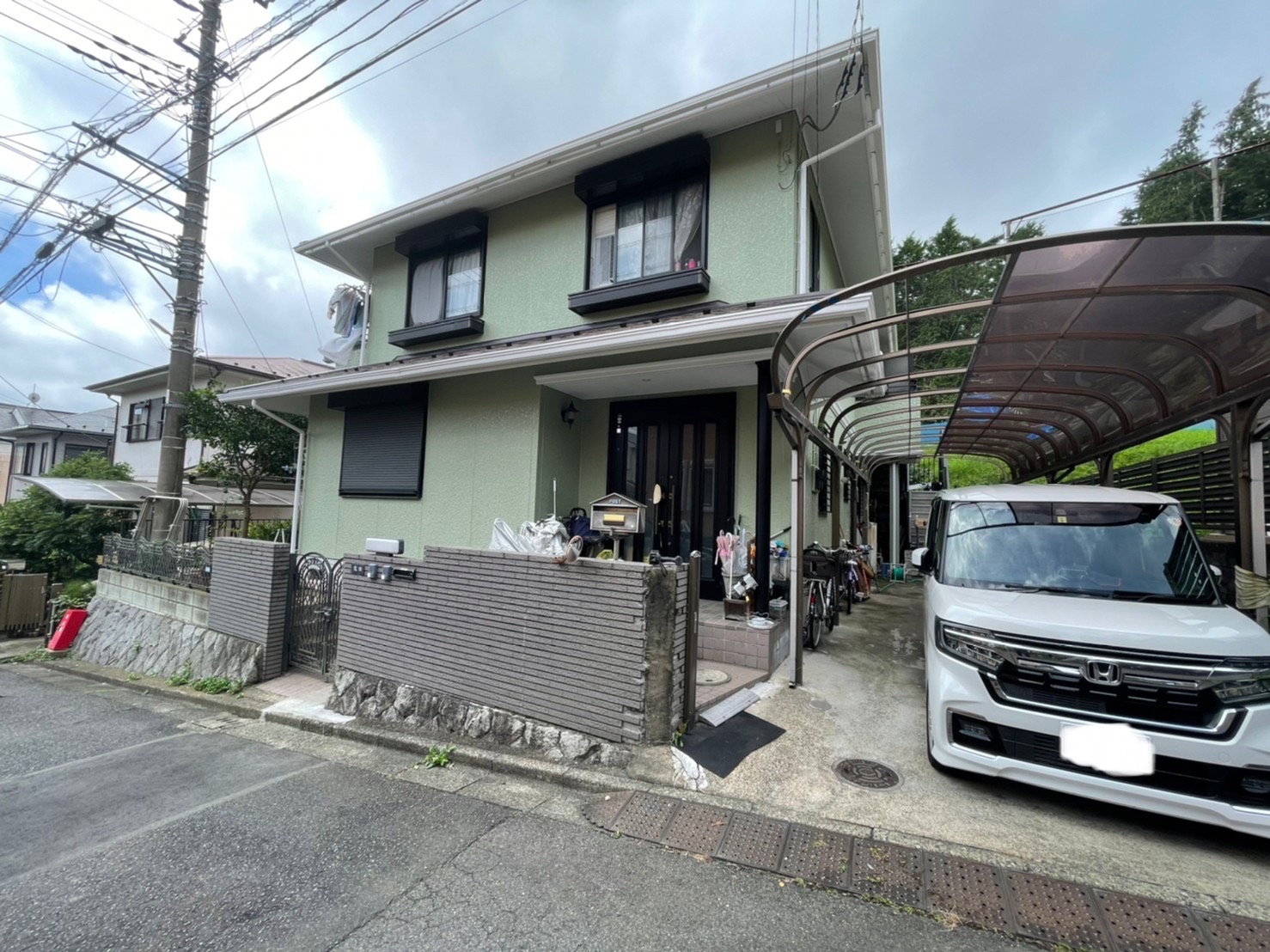厚木市の外壁塗装事例：塗装後