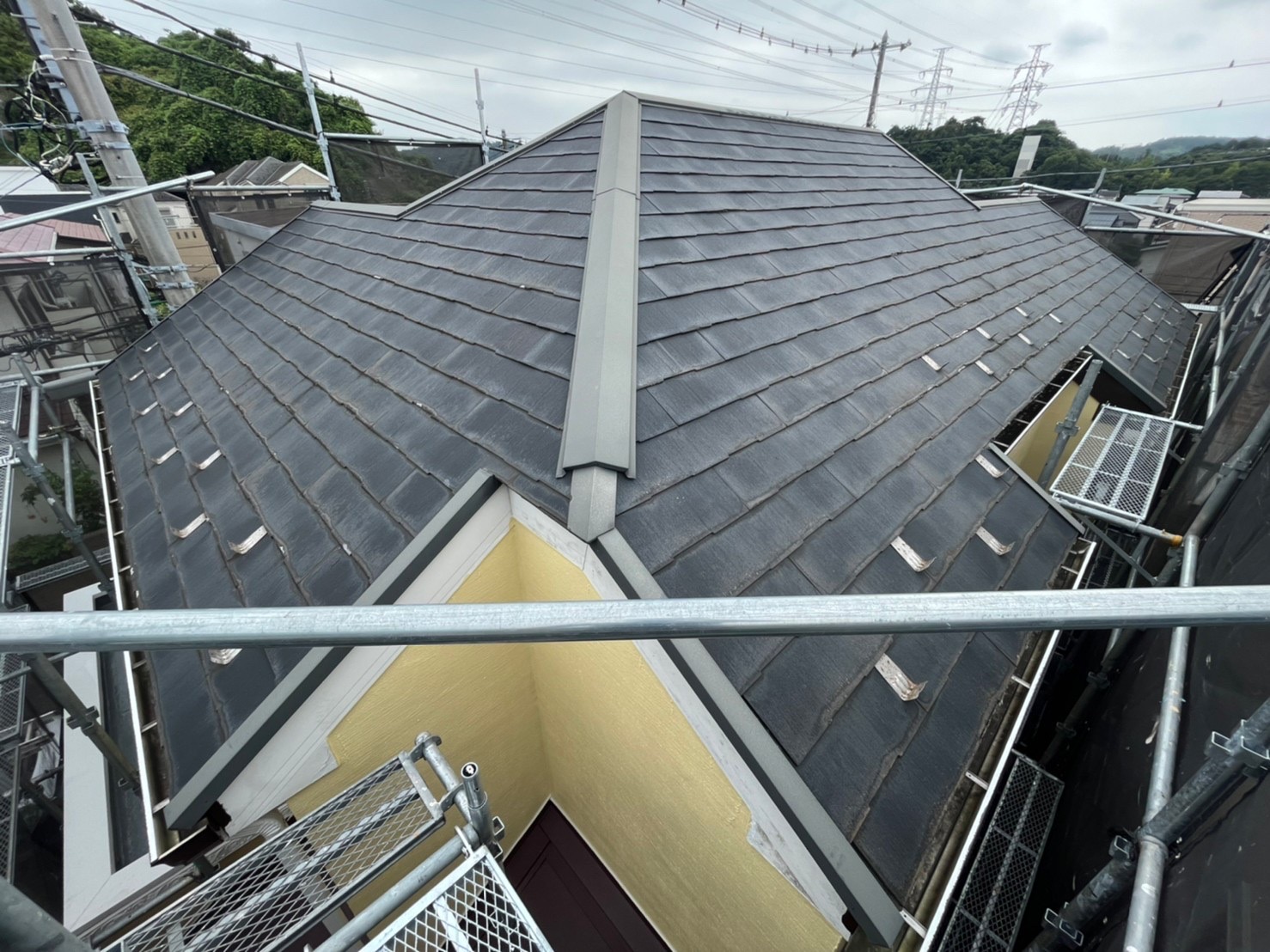 施工前:横浜市栄区のスレート屋根