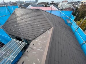 東京都あきる野市 屋根カバー工法 施工前
