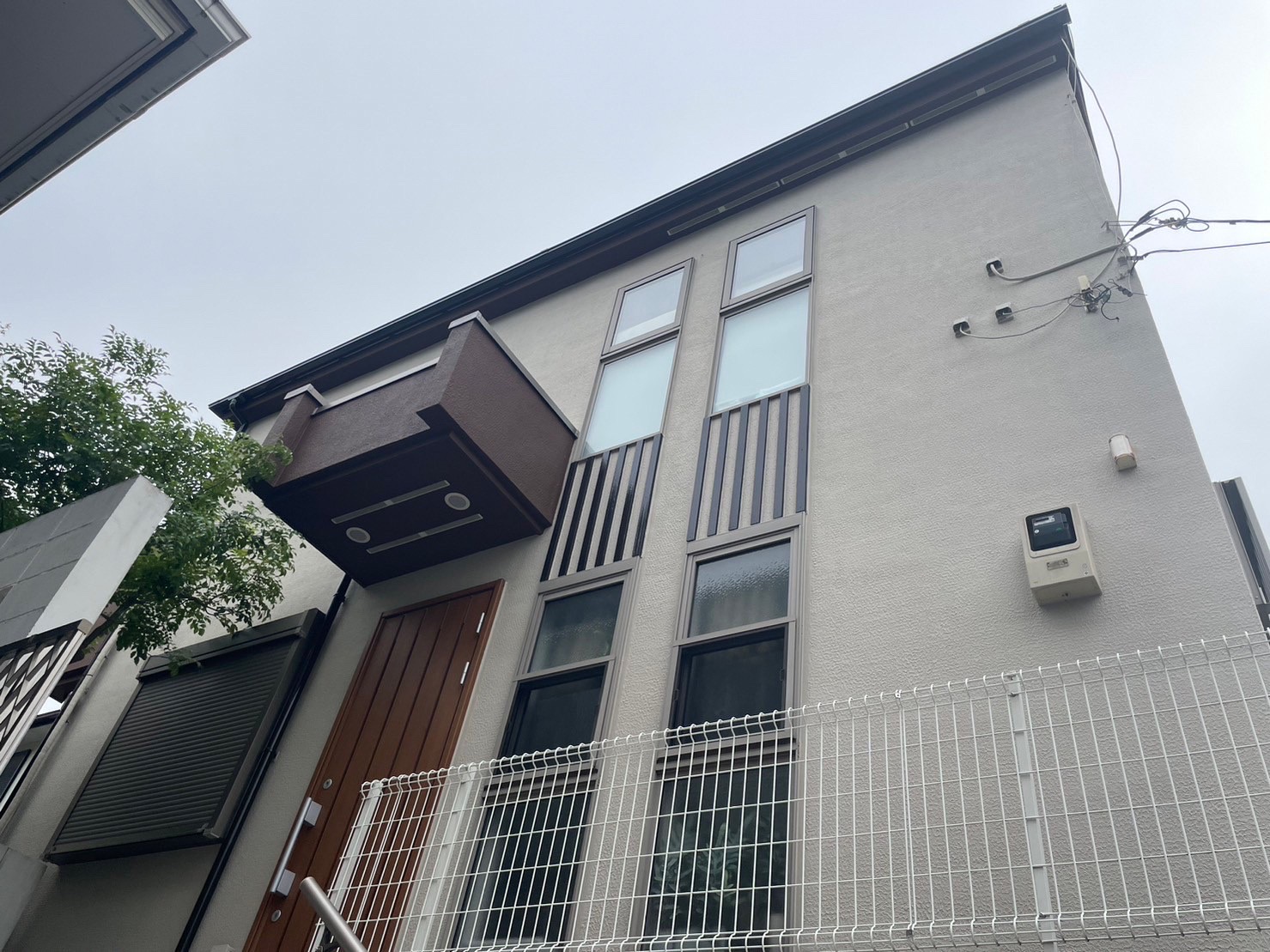 東京都清瀬市の外壁塗装事例:外壁塗装後
