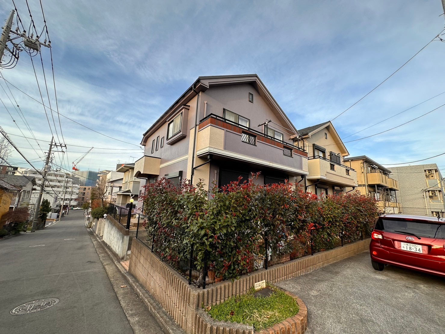 東京都江戸川区の外壁塗装事例：外壁塗装後
