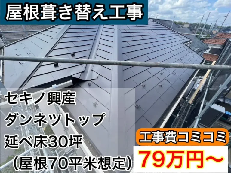 屋根葺き替え工事
