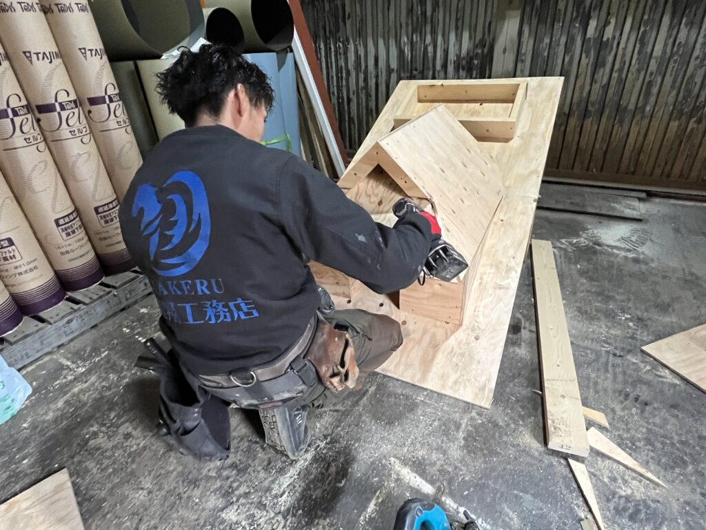 自作模型を使った実践研修