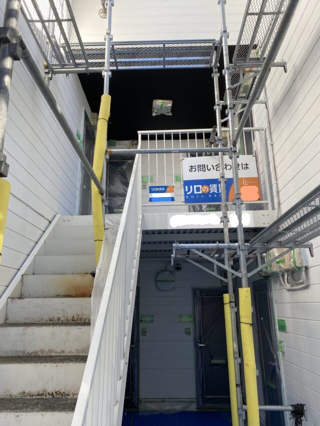 川崎市多摩区の外壁塗装事例:施工前