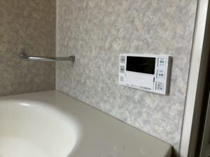 給湯器交換工事の完了後