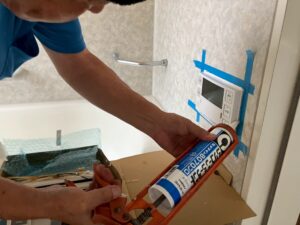 給湯器リモコンの交換後